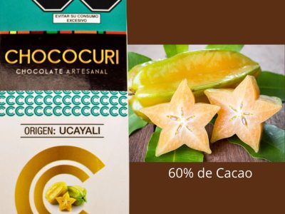 Chocolate con Carambola – 60% Cacao 50g