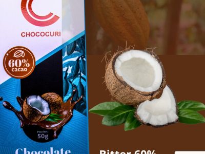 Chocolate con Coco 60% de Cacao 35g